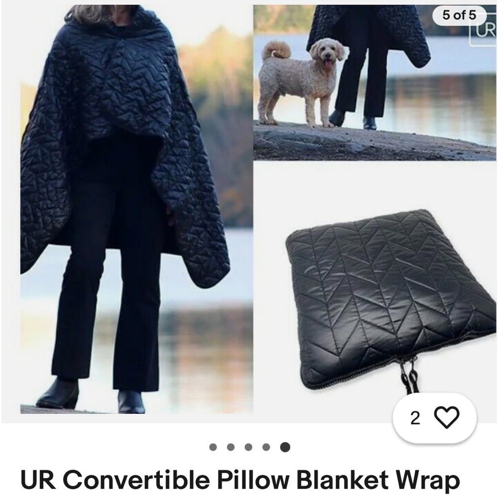 UR Convertible pillow to Blanket/wrap